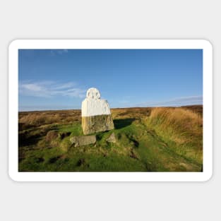 North York Moors Cross Sticker